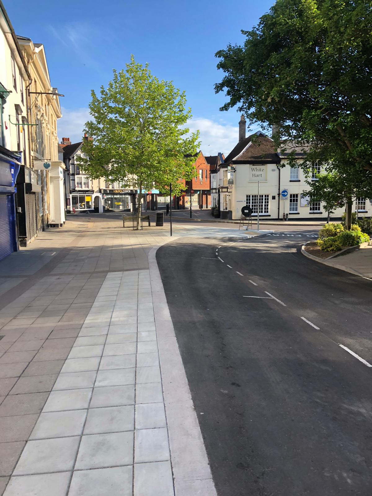 Photo of bank street in Braintree