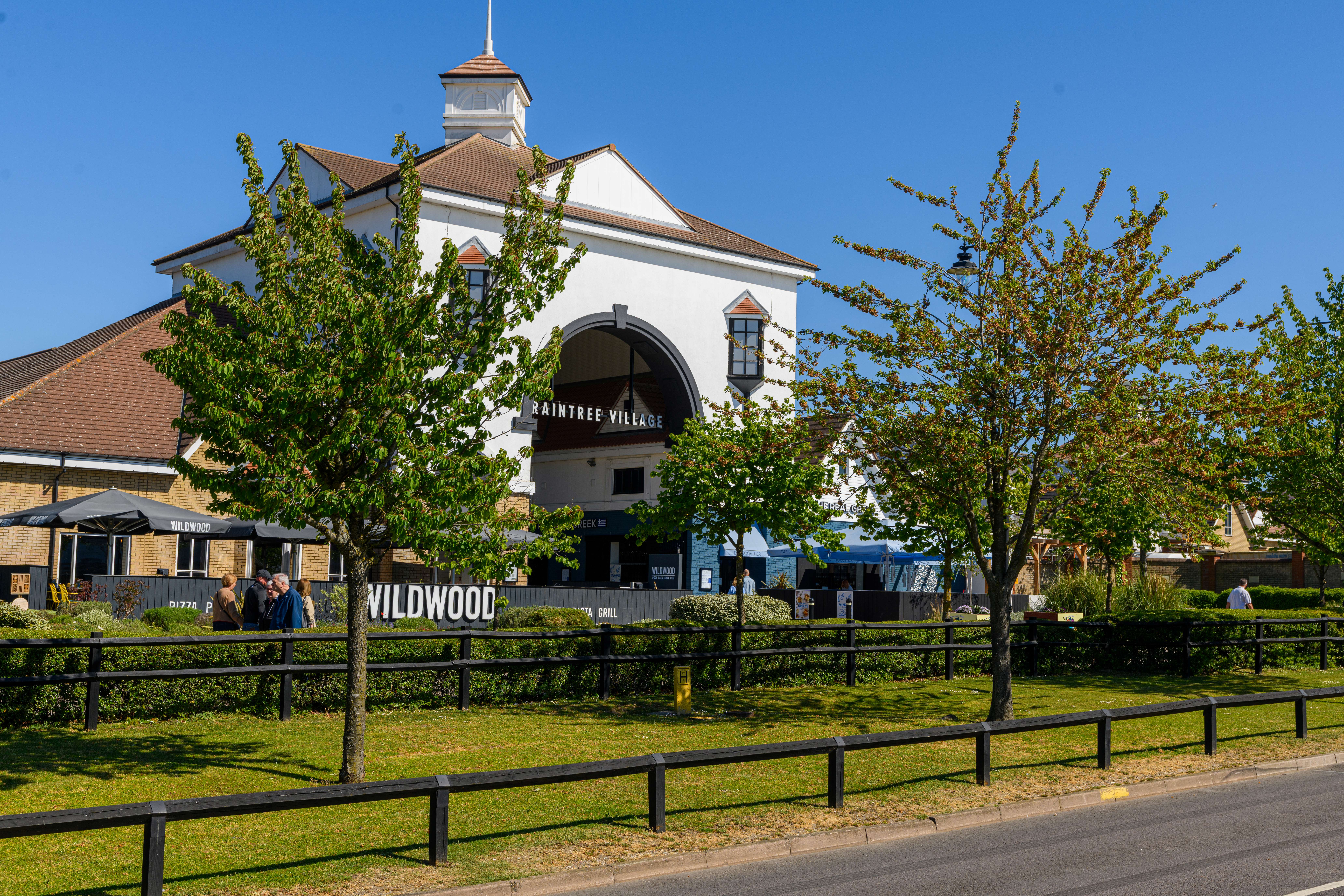 Braintree Village entrance
