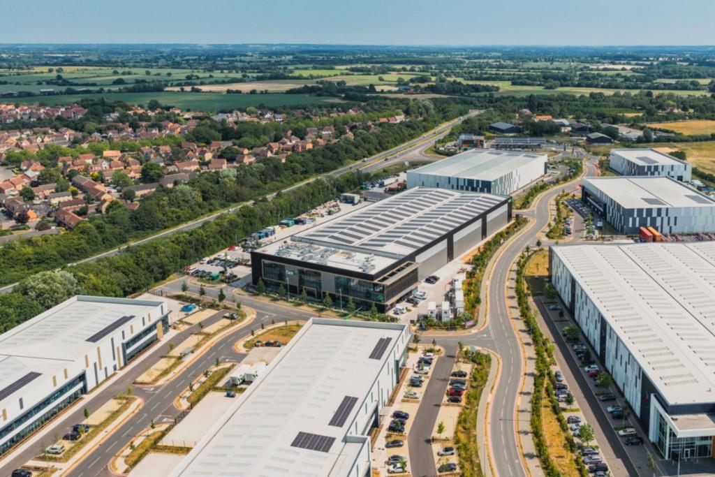 Aerial image of the CareCo headquarters