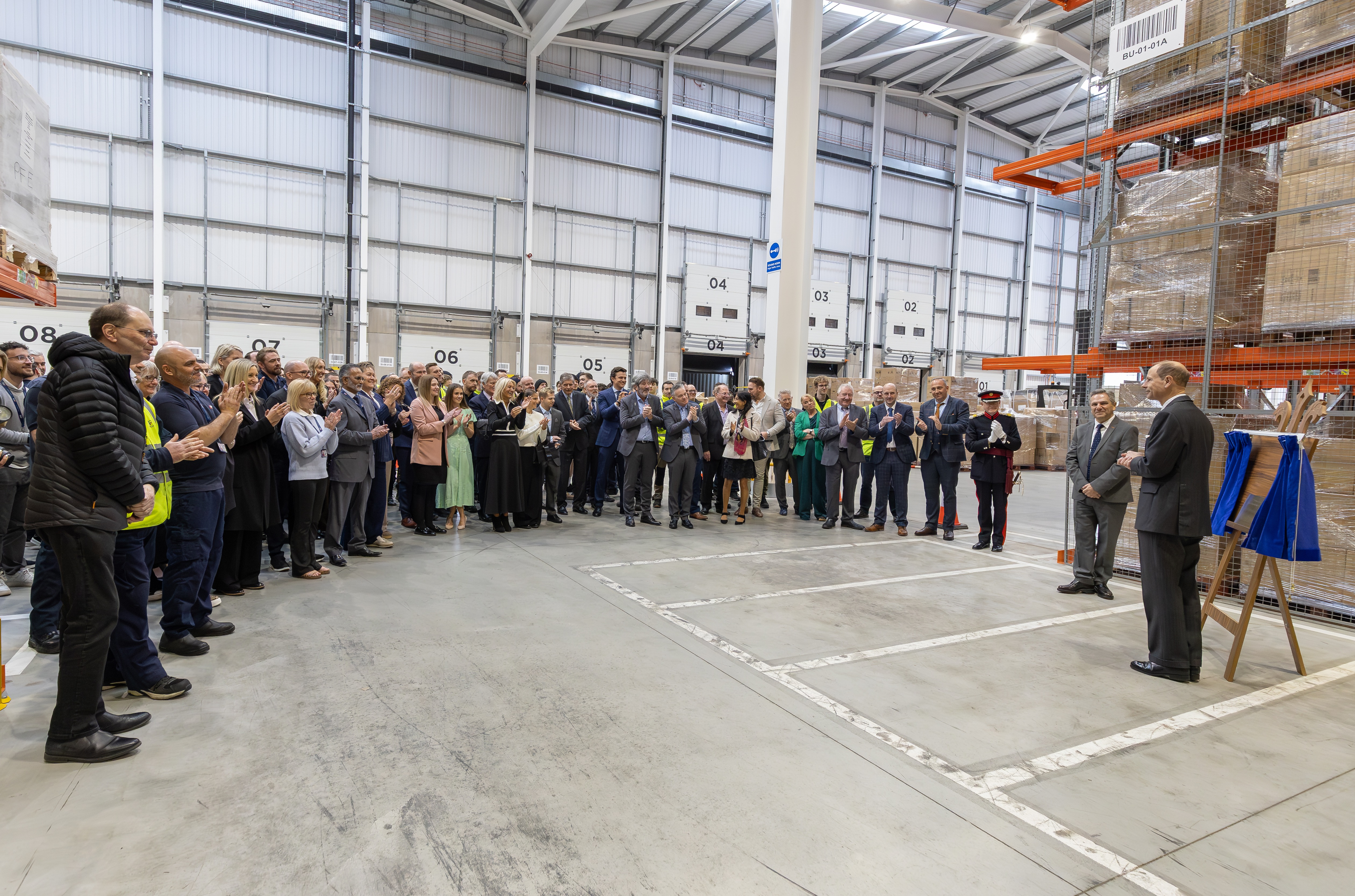 Duke of Edinburgh unveils commemorative plaque